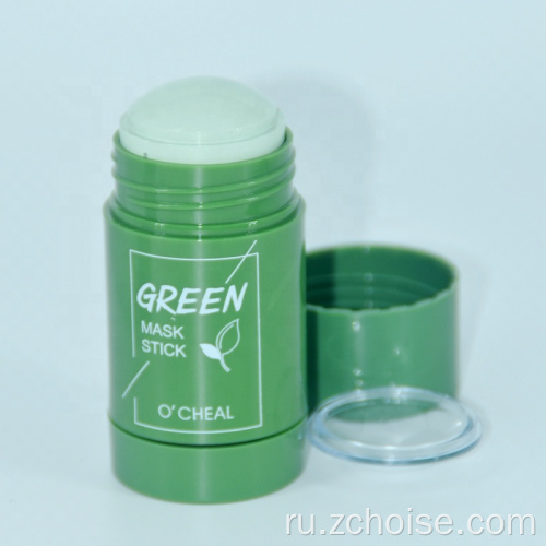 40 г 100% веганская маска для лица с зеленым чаем